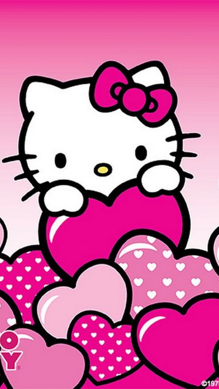 750x1340 Free download Wallpaper iPhone Hello Kitty 2019 3D iPhone Wallpaper [1080x1920] for your Desktop, Mobile & Tablet. Explore Wallpaper Of Kitty. Cute Hello Kitty Wallpaper, Hello Kitty Wallpaper, Hello, Phone