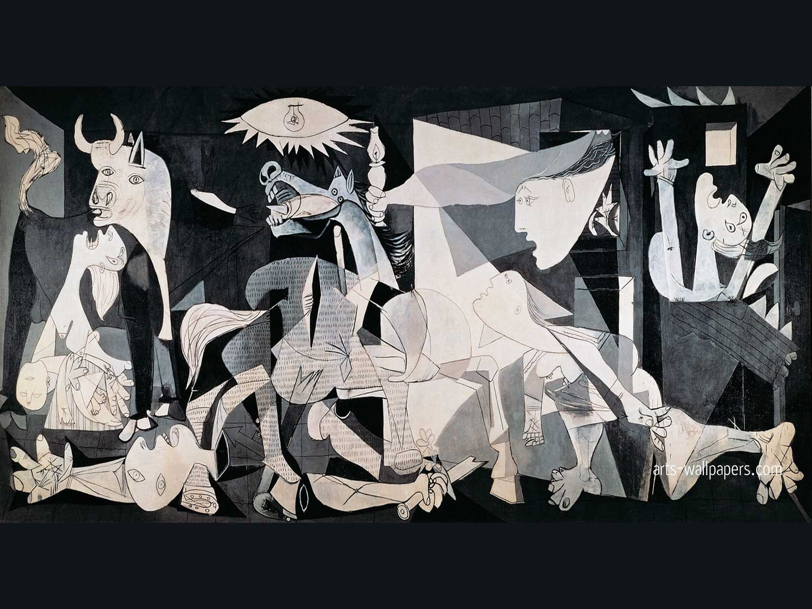 1600x1200 guernica. Guernica Art, Guernica Wallpaper, Guernica Art Print, Desktop