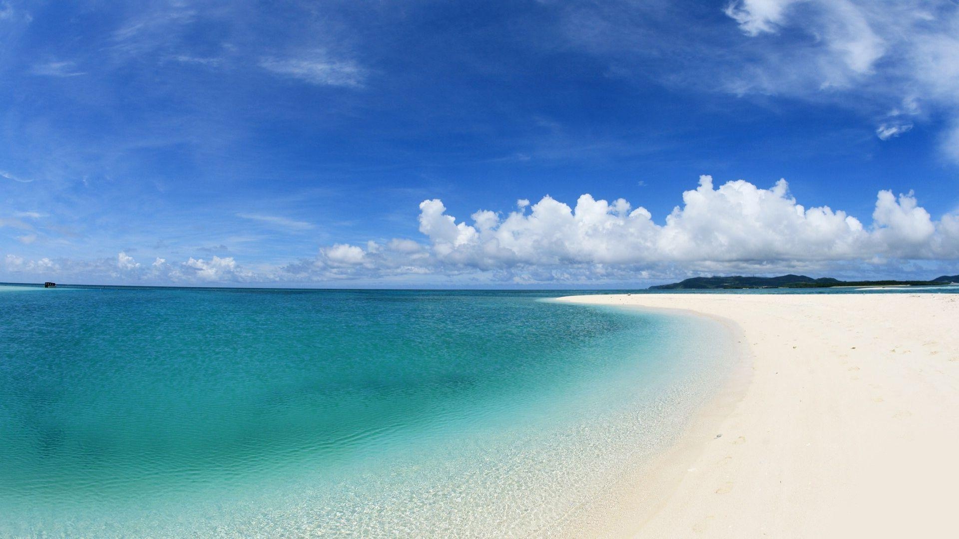 1920x1080 White Sand Beach, Desktop