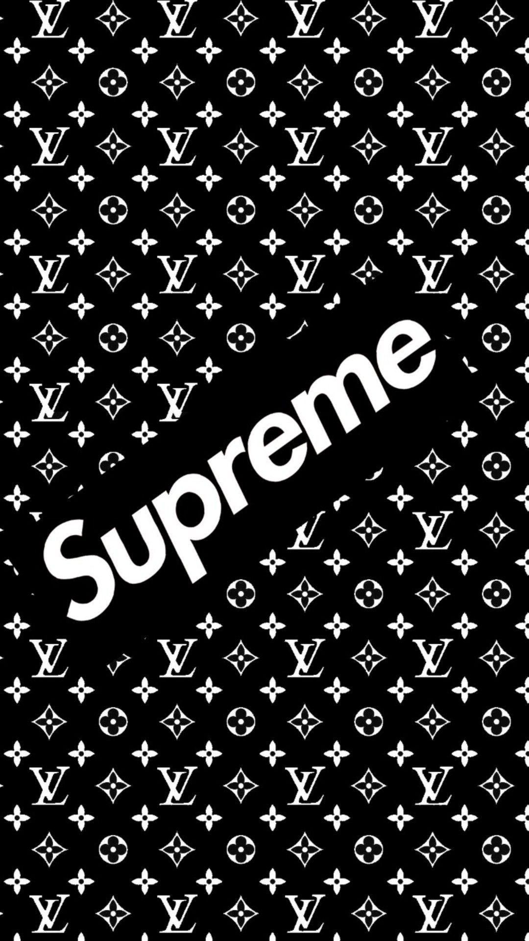 1080x1920 Louis Vuitton Supreme Wallpaper, Phone