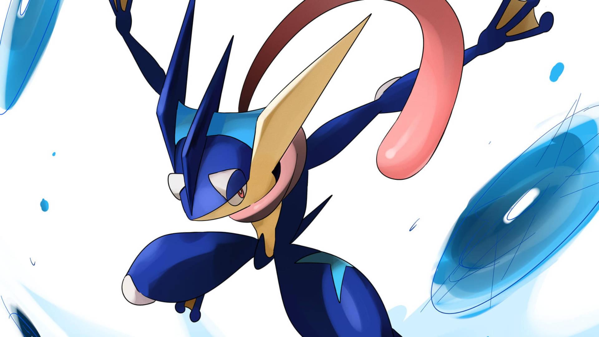 1920x1080 Download Get ready for a battle with Greninja, the powerful ninja Pokemon Wallpaper, Desktop