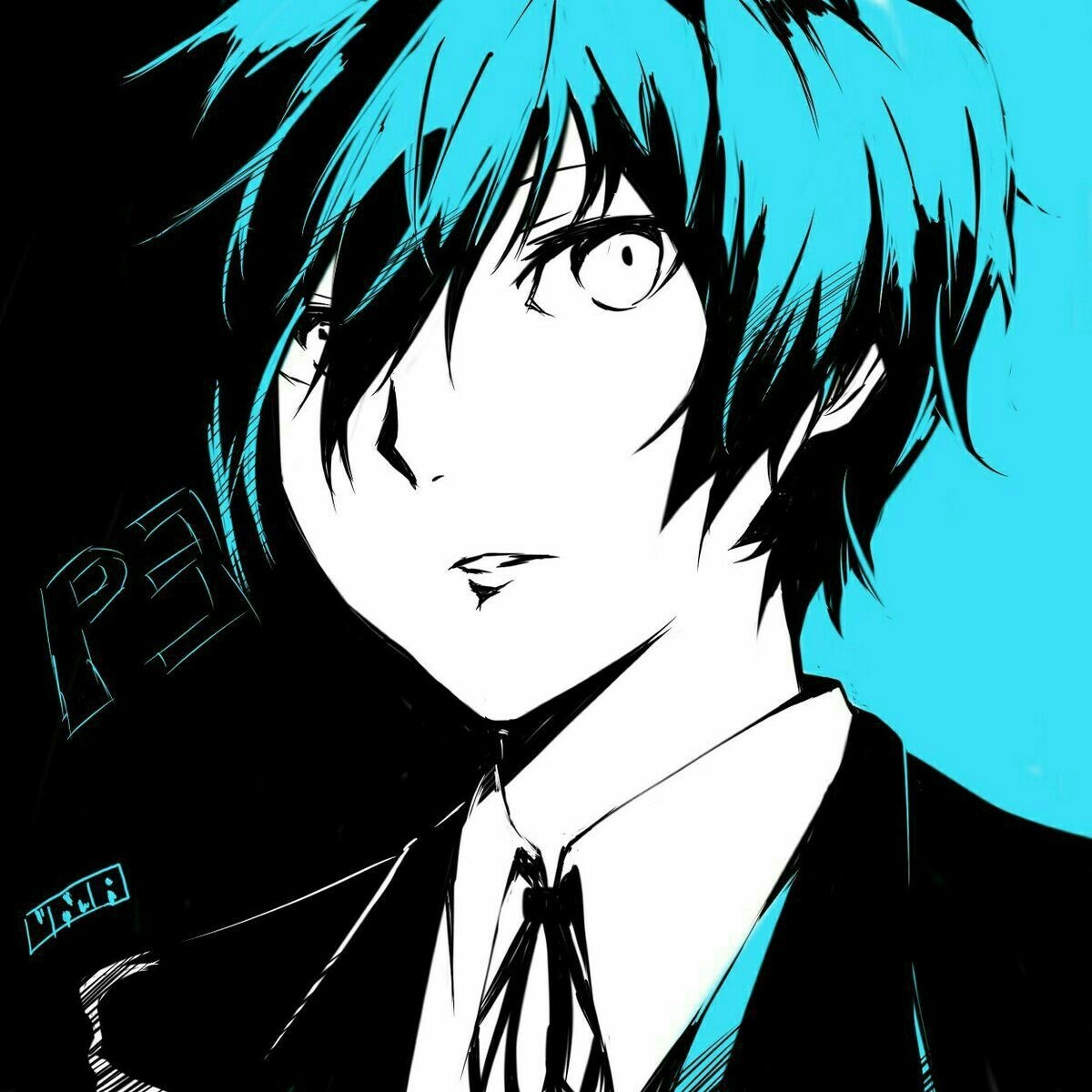 1200x1200 Makoto Yuki P3. Persona 5 anime, Persona crossover, Persona 3 portable, Phone