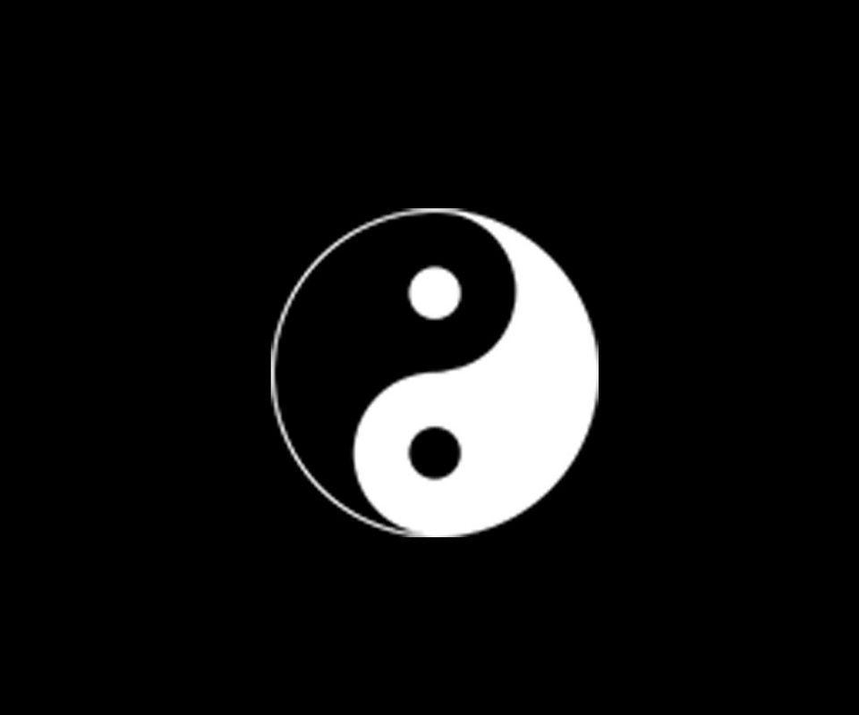 960x800 Ying Yang logos wallpaper for mobile download free, Desktop