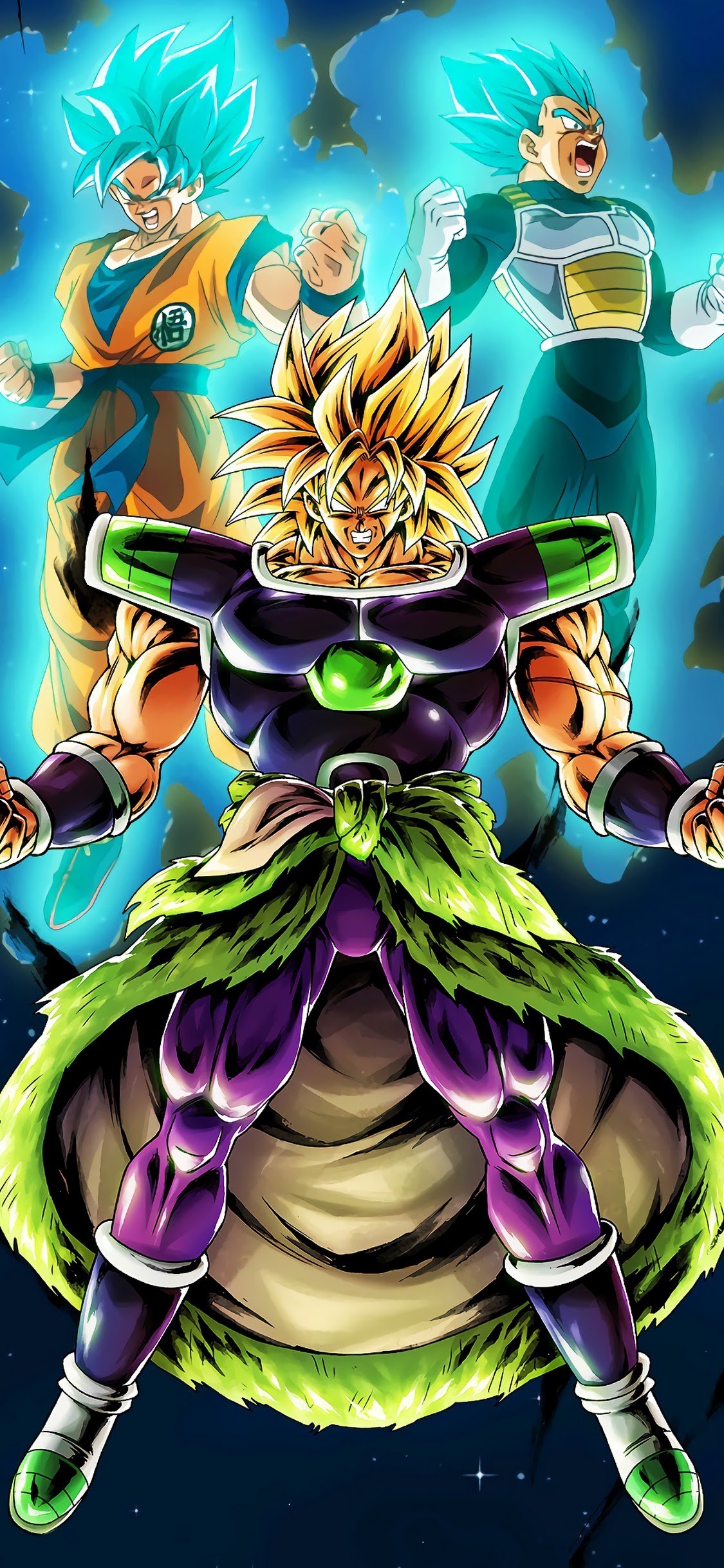 1130x2440 Broly Wallpaper, Phone