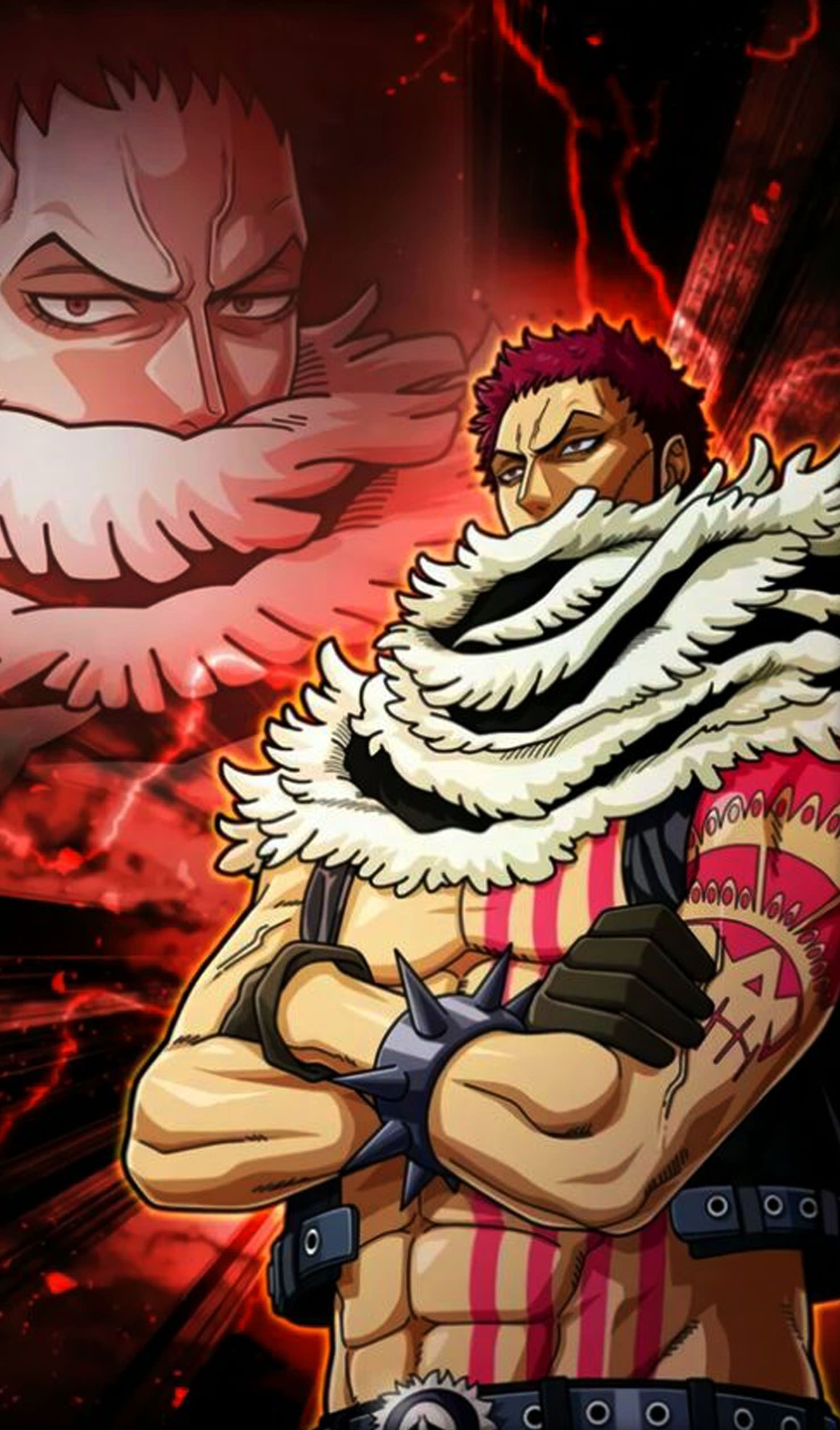 1480x2520 Katakuri wallpaper 3. Manga anime one piece, One piece manga, One piece anime, Phone