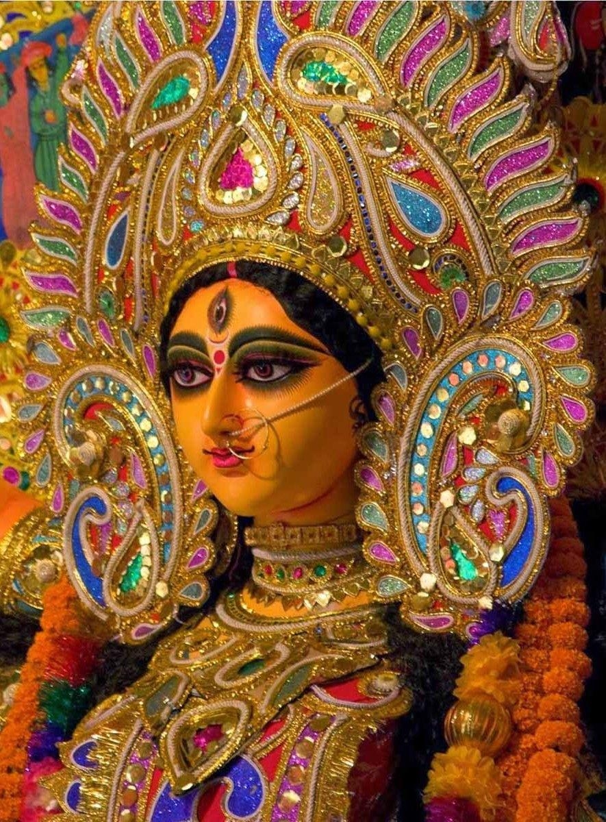 890x1200 Durga Devi Wallpaper (Navaratri Dussehra Special) For Android, Phone