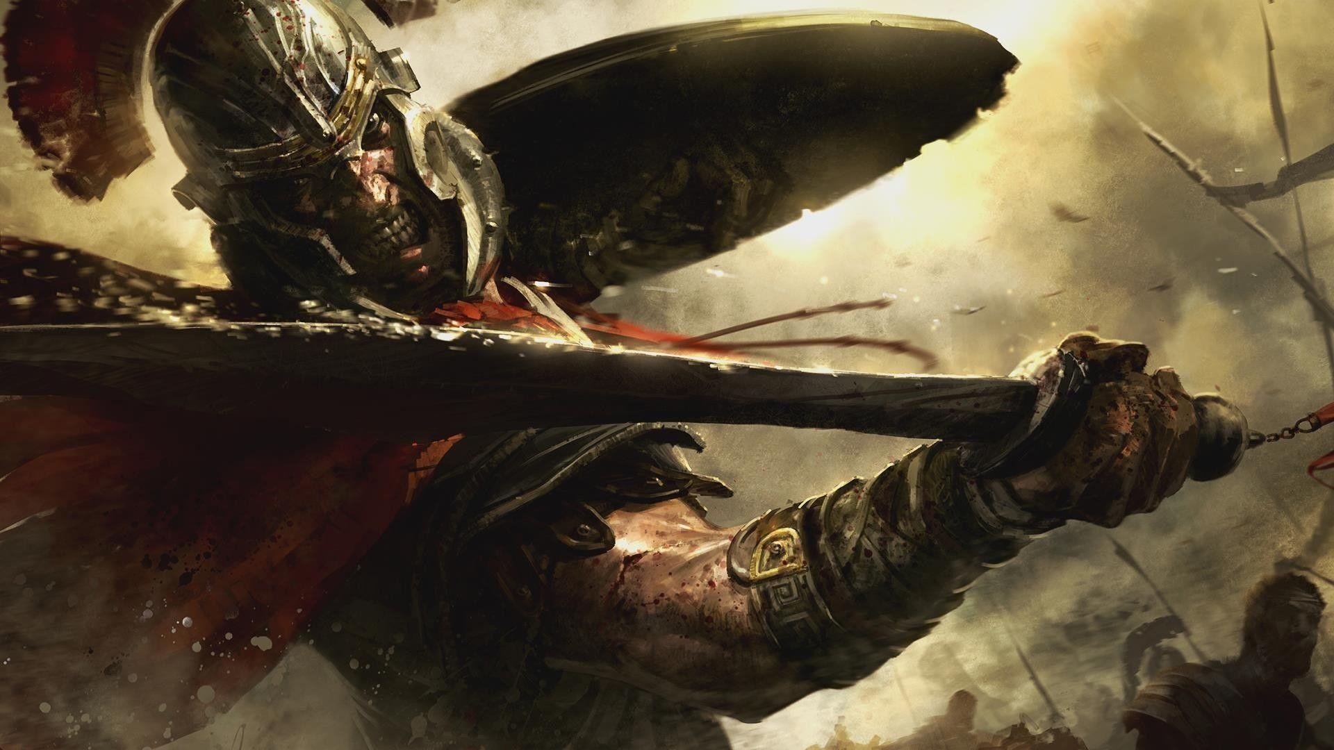 1920x1080 Ryse: Son of Rome Soldier Sword Drawing HD wallpaper. games, Desktop