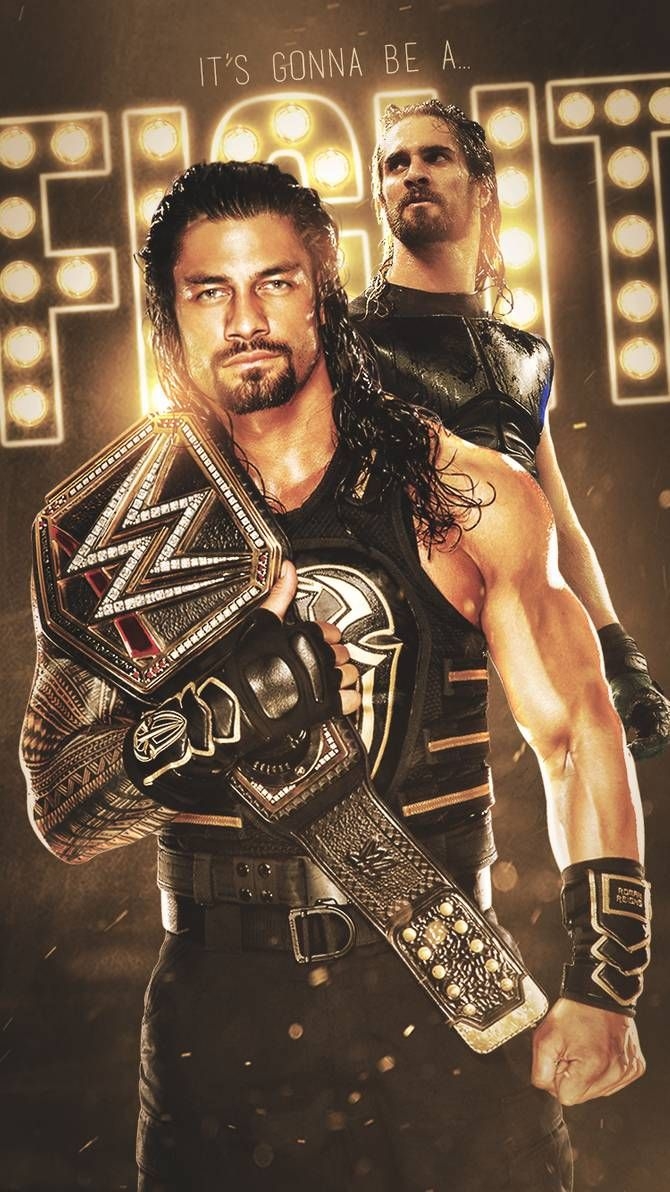 670x1200 Roman reigns wwe champion, Phone