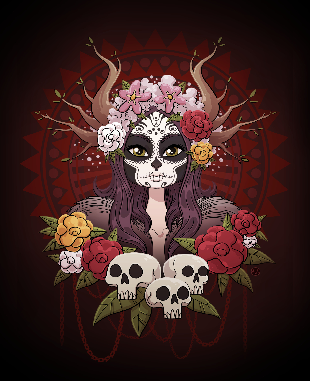 1280x1580 Day of the Dead Background for Desktop. Beautiful Widescreen Desktop Wallpaper, Desktop Wallpaper and Naruto Desktop Background, Phone
