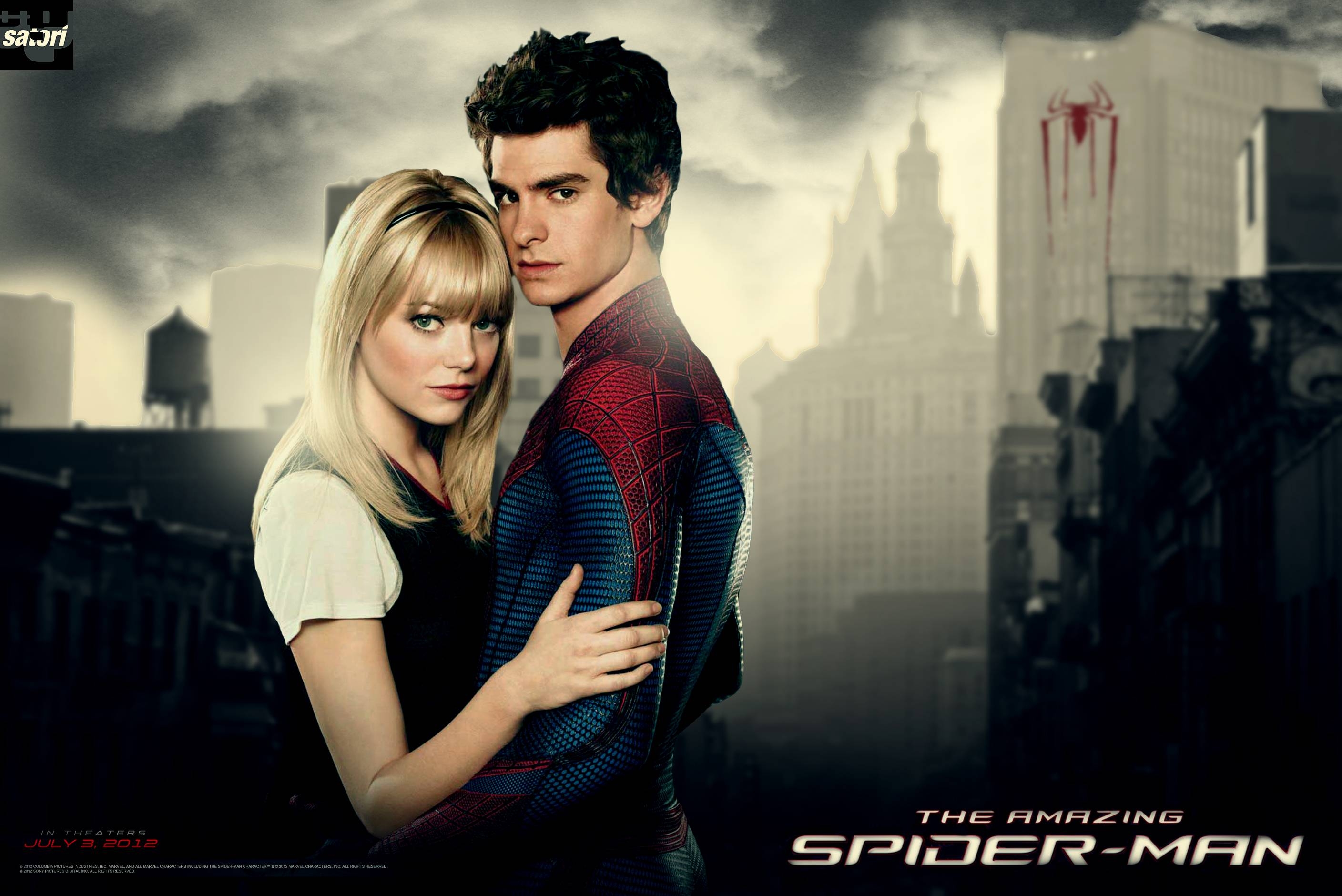 2820x1880 Peter Parker and Gwen Stacy Amazing Spiderman Wallpaper, Desktop