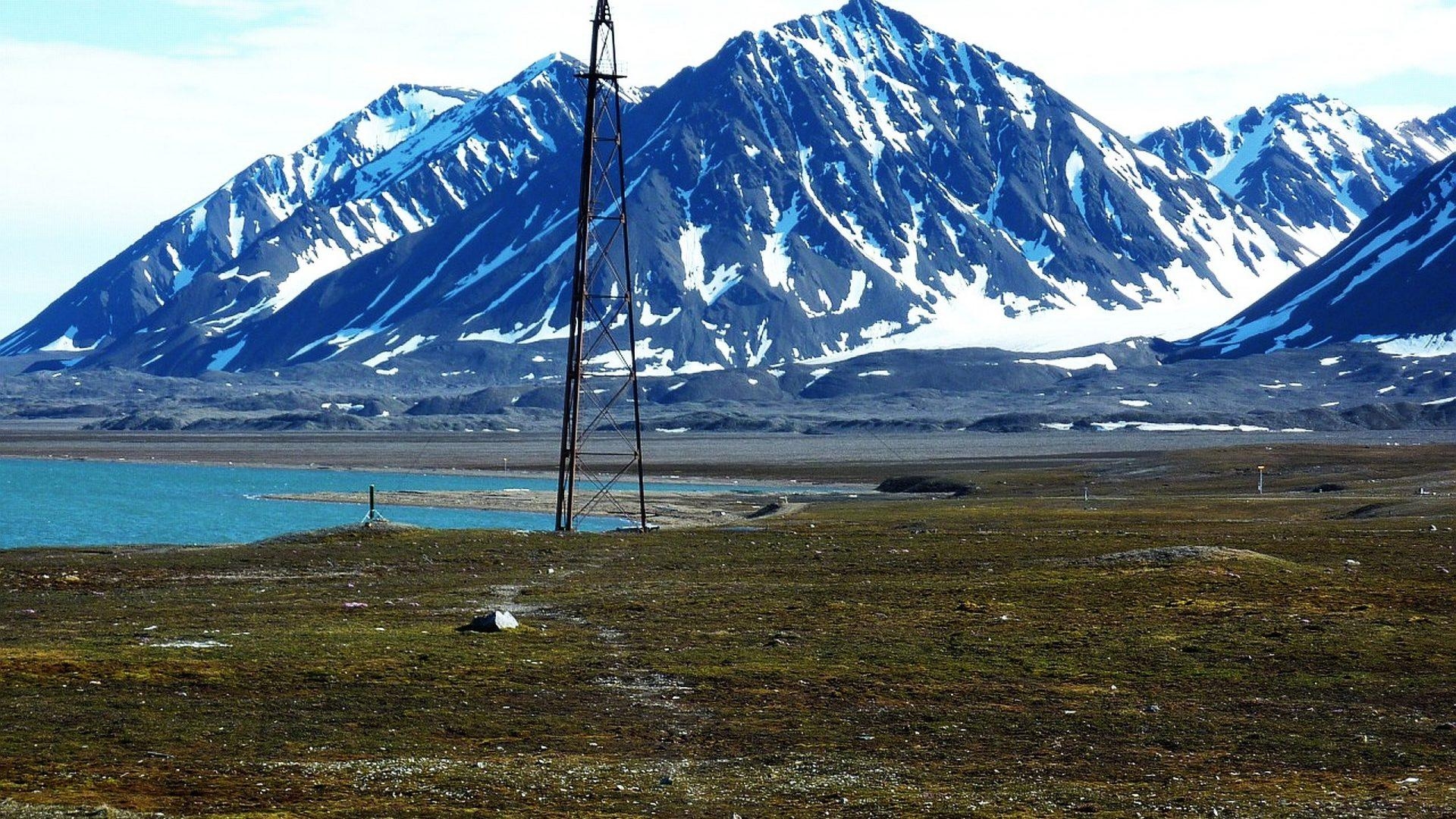 1920x1080 Svalbard Tag wallpaper: Mast Nobile Cold Norway Svalbard Nature, Desktop