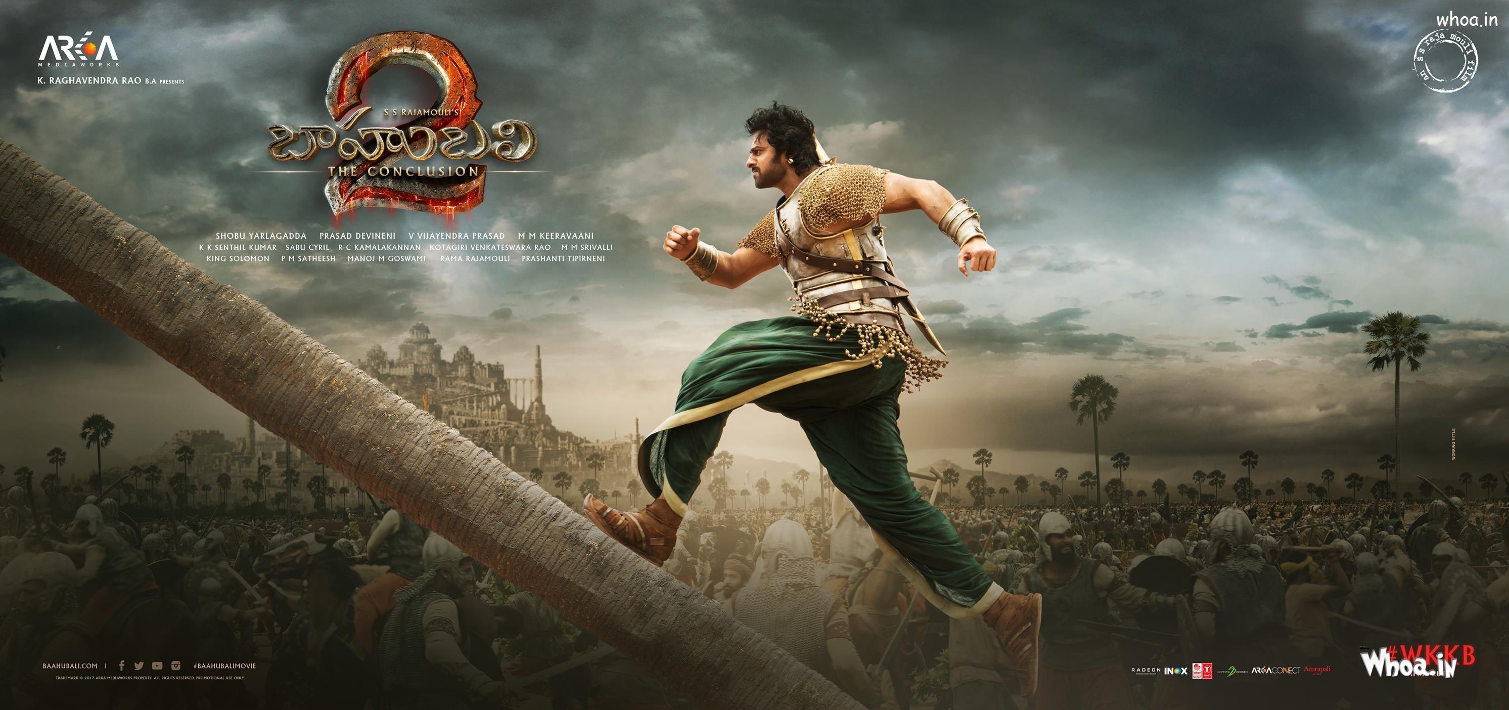 2990x1410 Prabhas Bahubali Movies Ultra HD Wide Wallpaper And Picture, Dual Screen