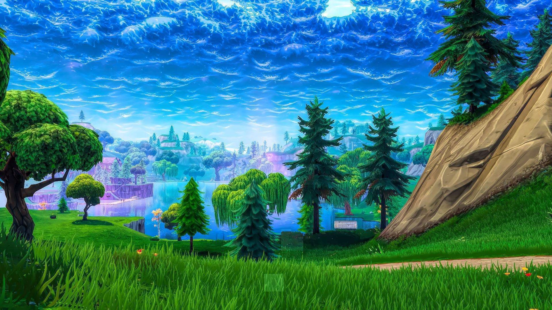 1920x1080 Fortnite Wallpaper Landscape, Desktop