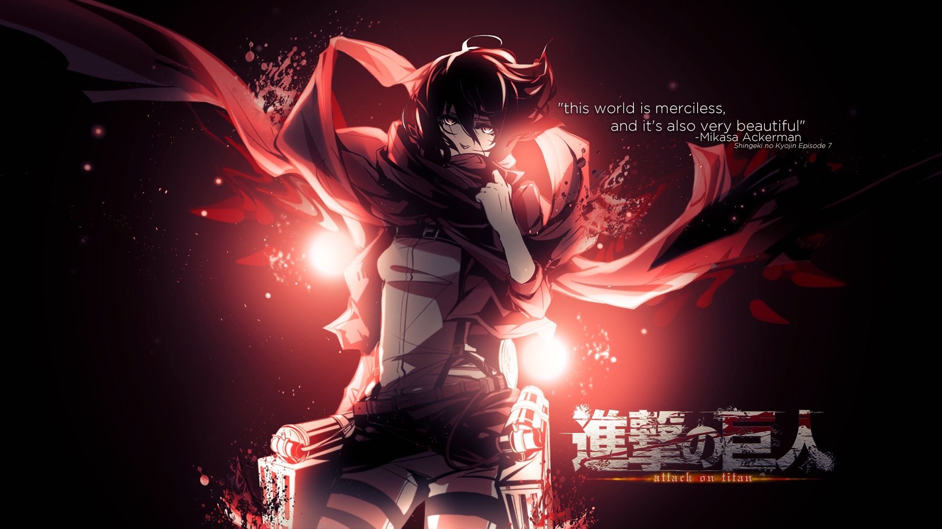 1920x1080 My fav character from Attack on Titian. Anime wallpaper, Cool anime wallpaper, Attack on titan, Desktop