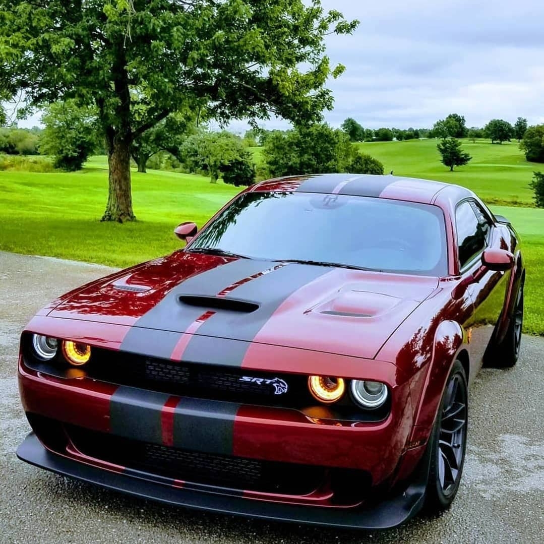 1080x1080 Dodge Demon Red Eye Wallpaper, Phone