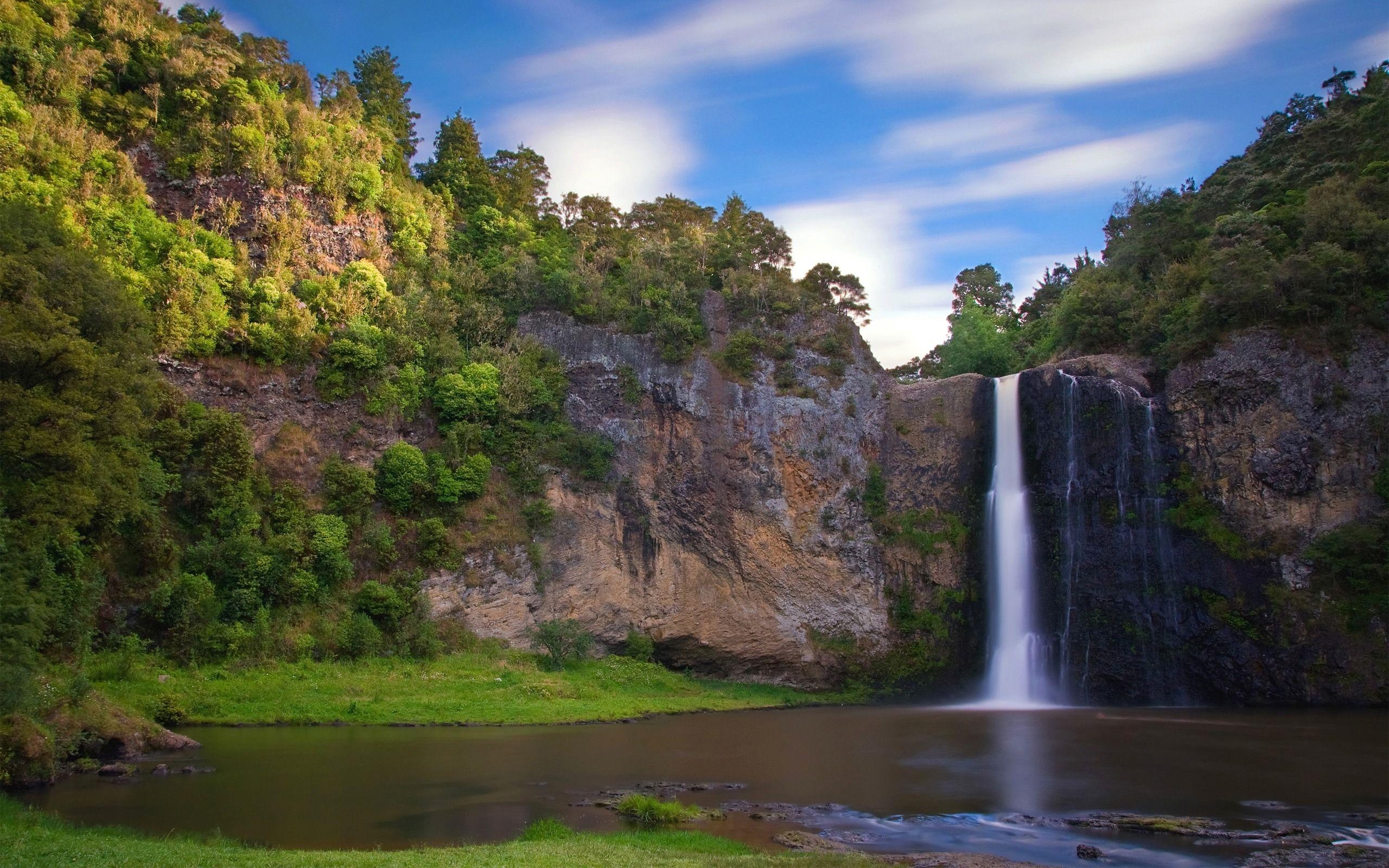 2560x1600 Hunua Falls Wallpaper New Zealand World Wallpaper in jpg format, Desktop