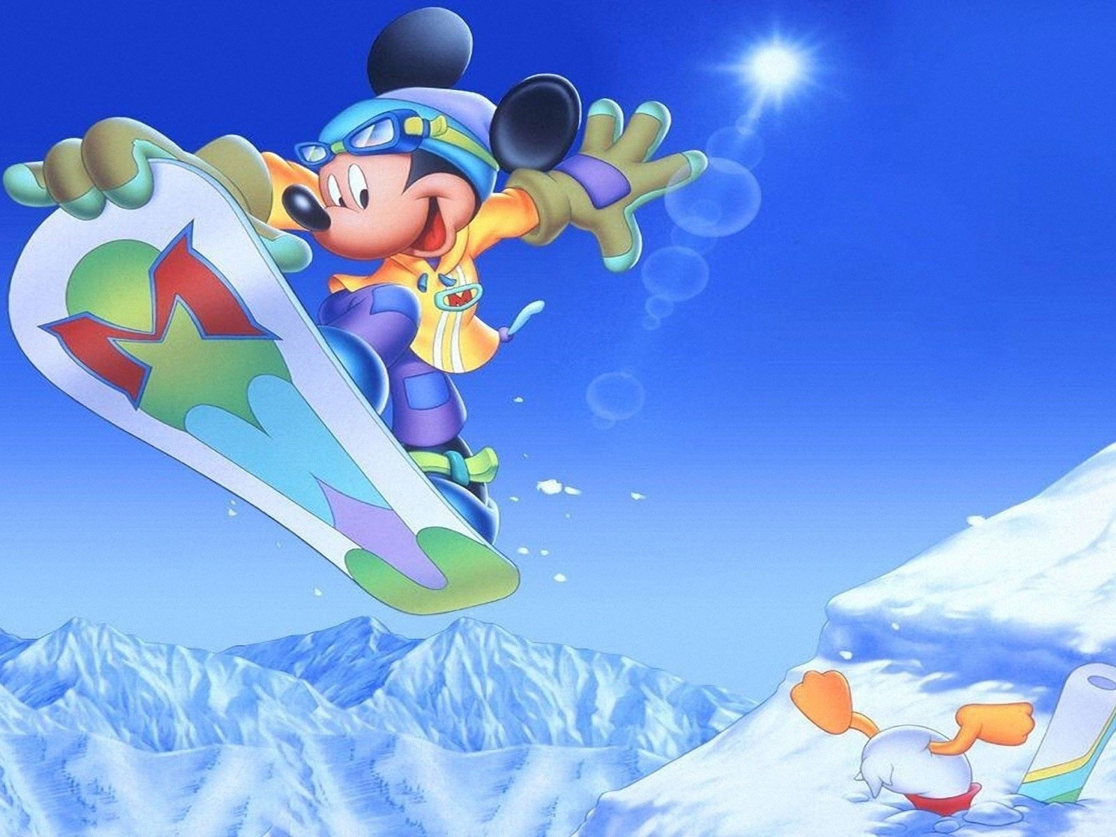 1600x1200 Mickey Mouse Winter Adventures Wallpaper HD, Wallpaper13.com, Desktop