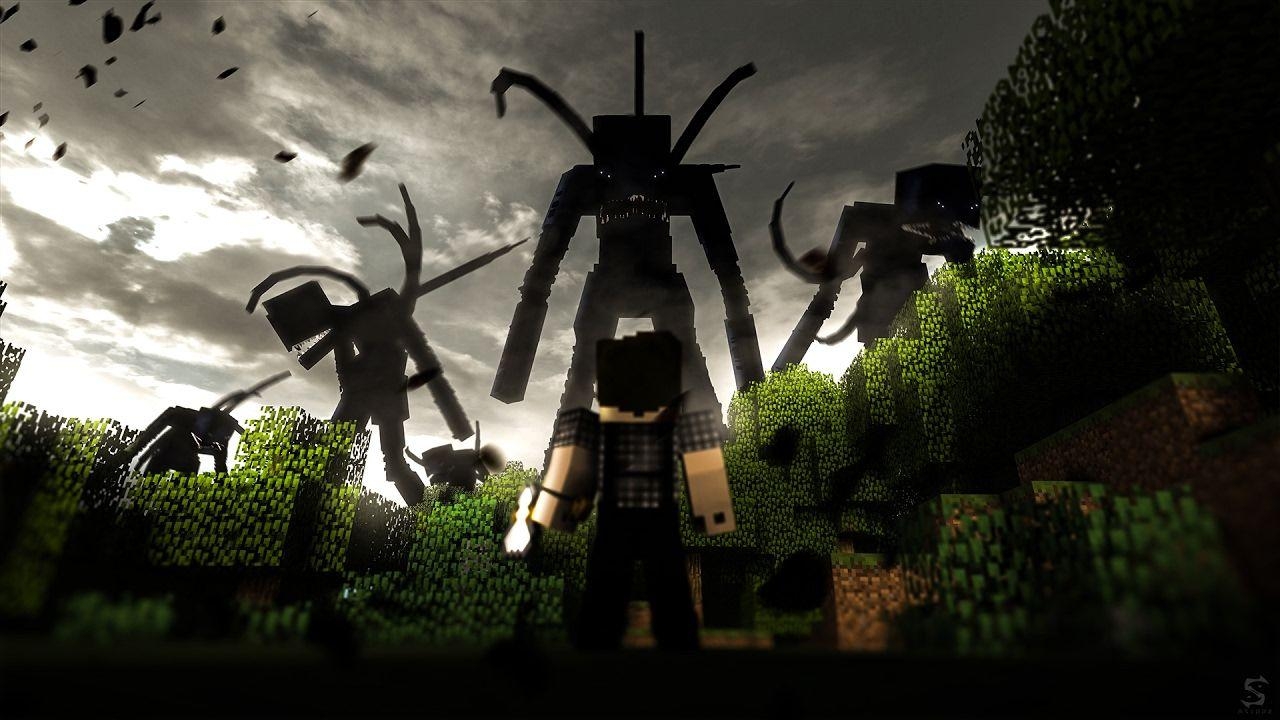 1280x720 Speedart 13.. The Corrupted Slaves [Minecraft Wallpaper], Desktop