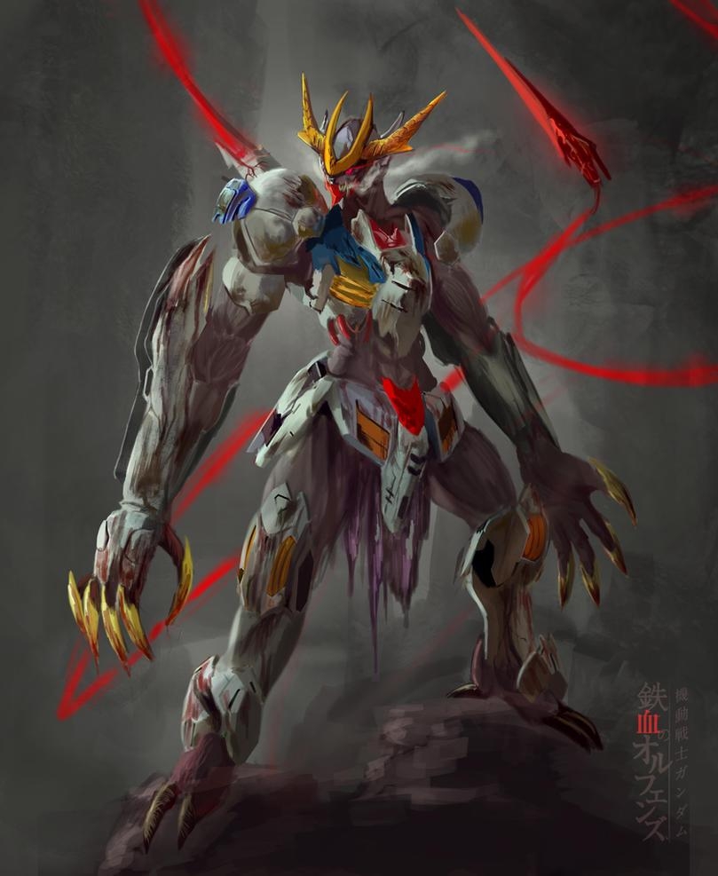 810x990 Gundam Barbatos Lupus Rex Wallpaper, Phone