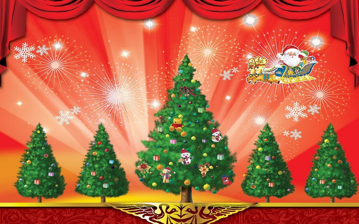 1440x900 Merry Christmas Wallpaper for Android, Desktop