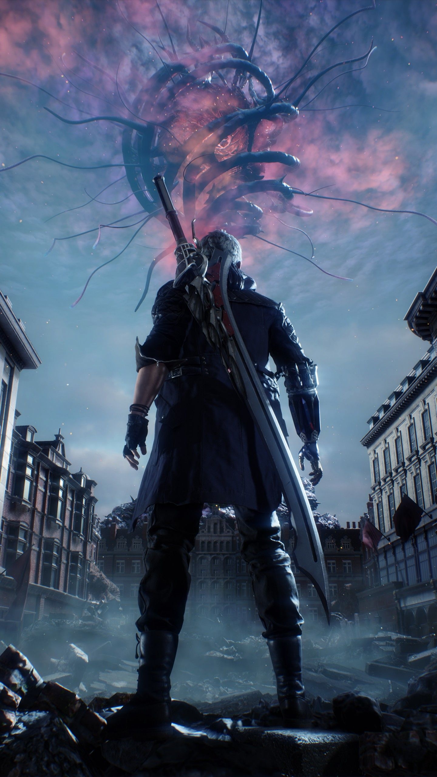 1440x2560 Wallpaper Devil May Cry E3 screenshot, 4K, Games, Phone