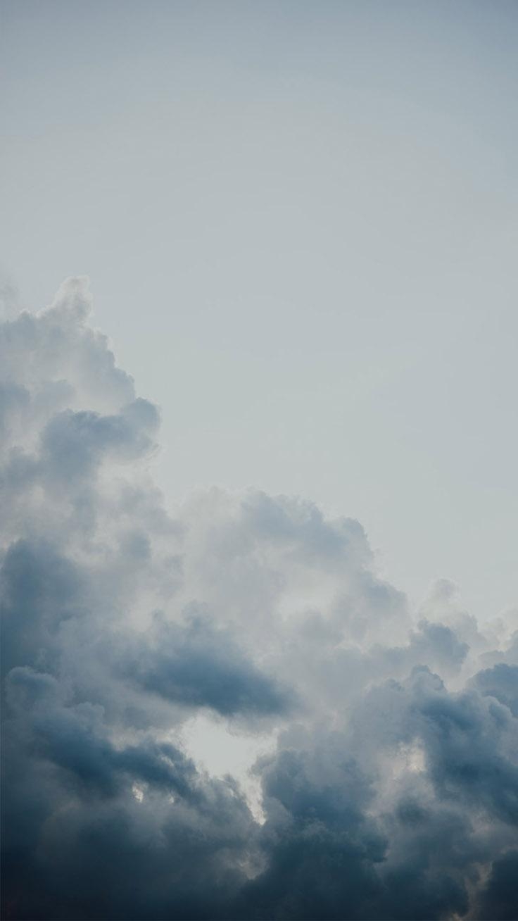 740x1310 Grey Sky Wallpaper, Free Stock Wallpaper, Phone