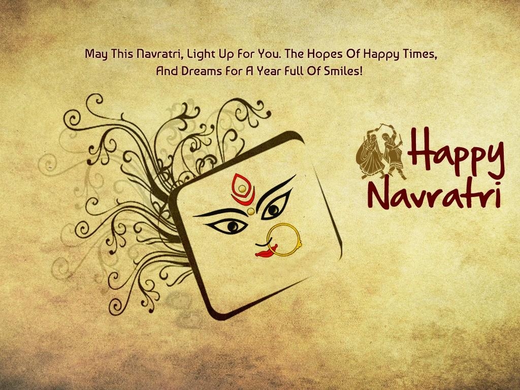 1030x770 Happy Navratri 2019: Stickers, Wallpaper & Image, Desktop