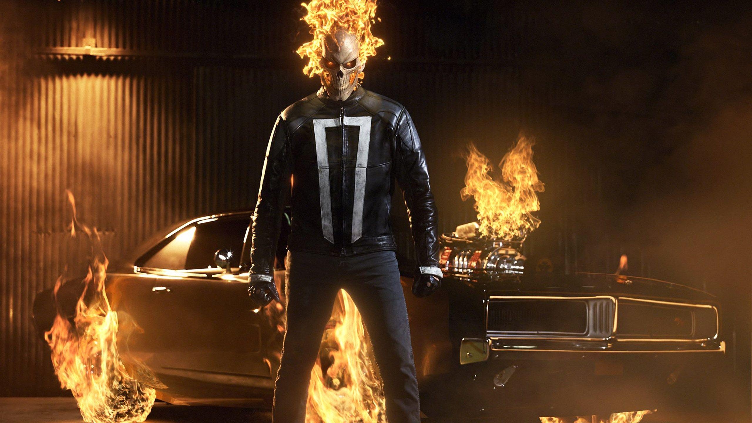 2560x1440 Wallpaper Ghost Rider, Agents of SHIELD, Season HD, TV Series, Desktop