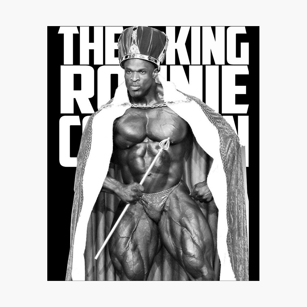 1000x1000 Ronnie Coleman THE KING Poster, Phone