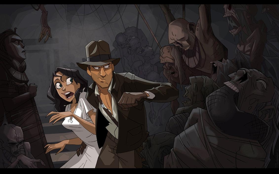 1140x710 Indiana Jones animated concept art, Desktop