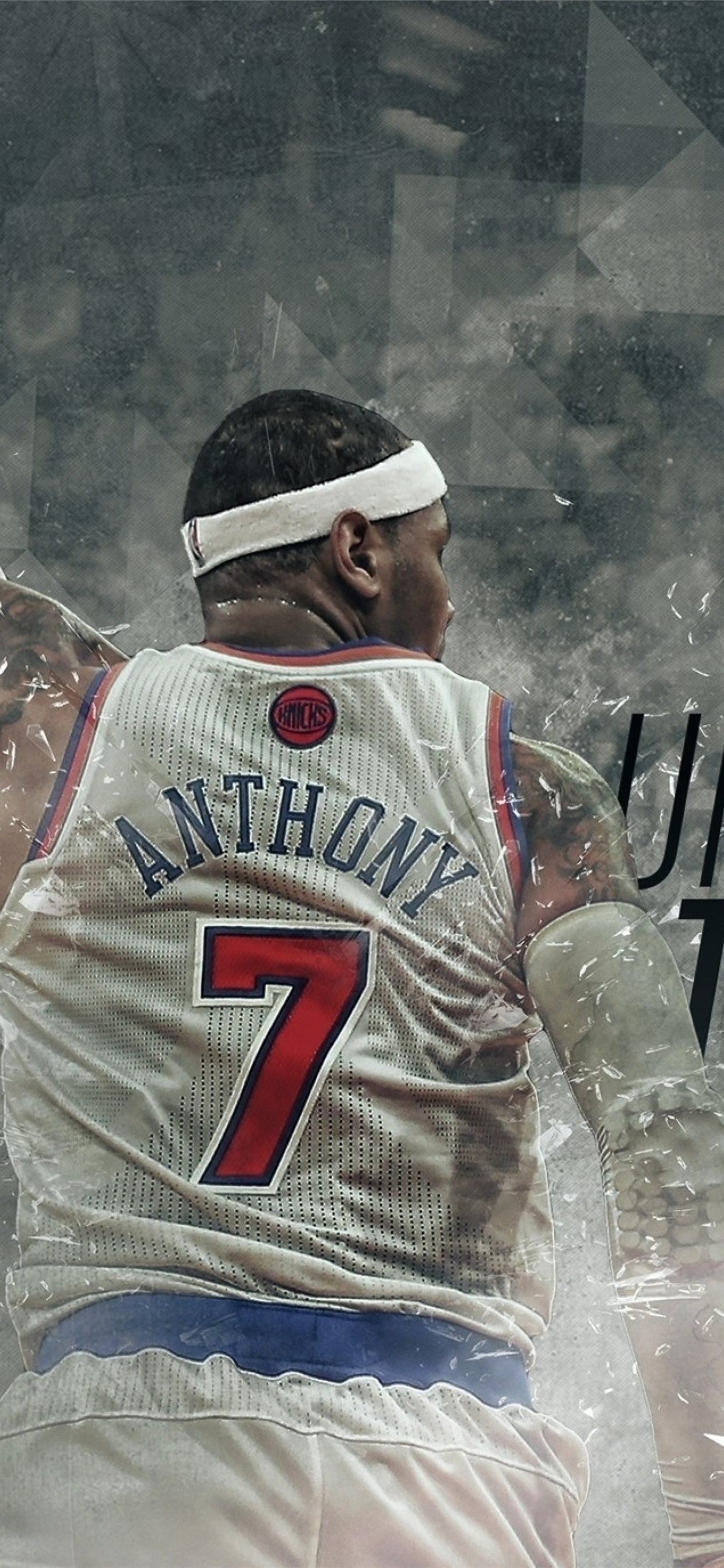 1250x2690 Carmelo Anthony New York Knicks Basketball iPhone 11 Wallpaper, Phone