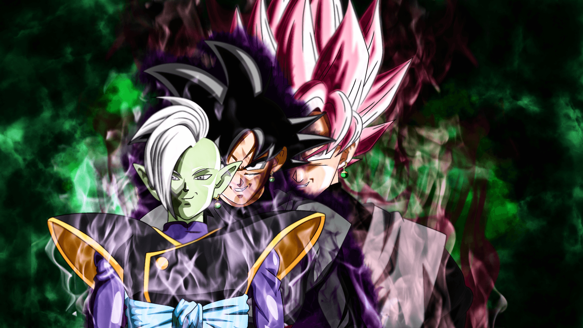 1920x1080 Zamasu Goku Black, Desktop