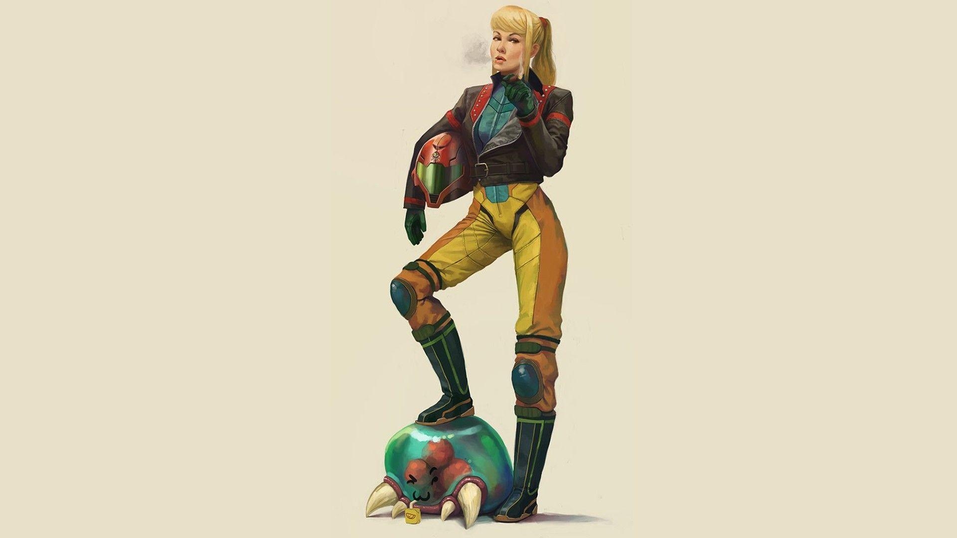 1920x1080 Samus Aran Metroid, Desktop