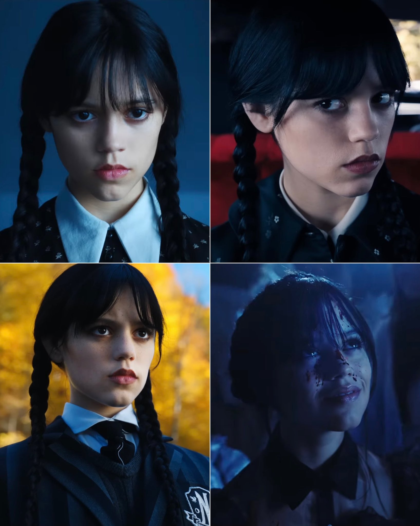 1640x2050 Pop Crave Ortega as Wednesday Addams in Netflix's ' Wednesday' series, Phone