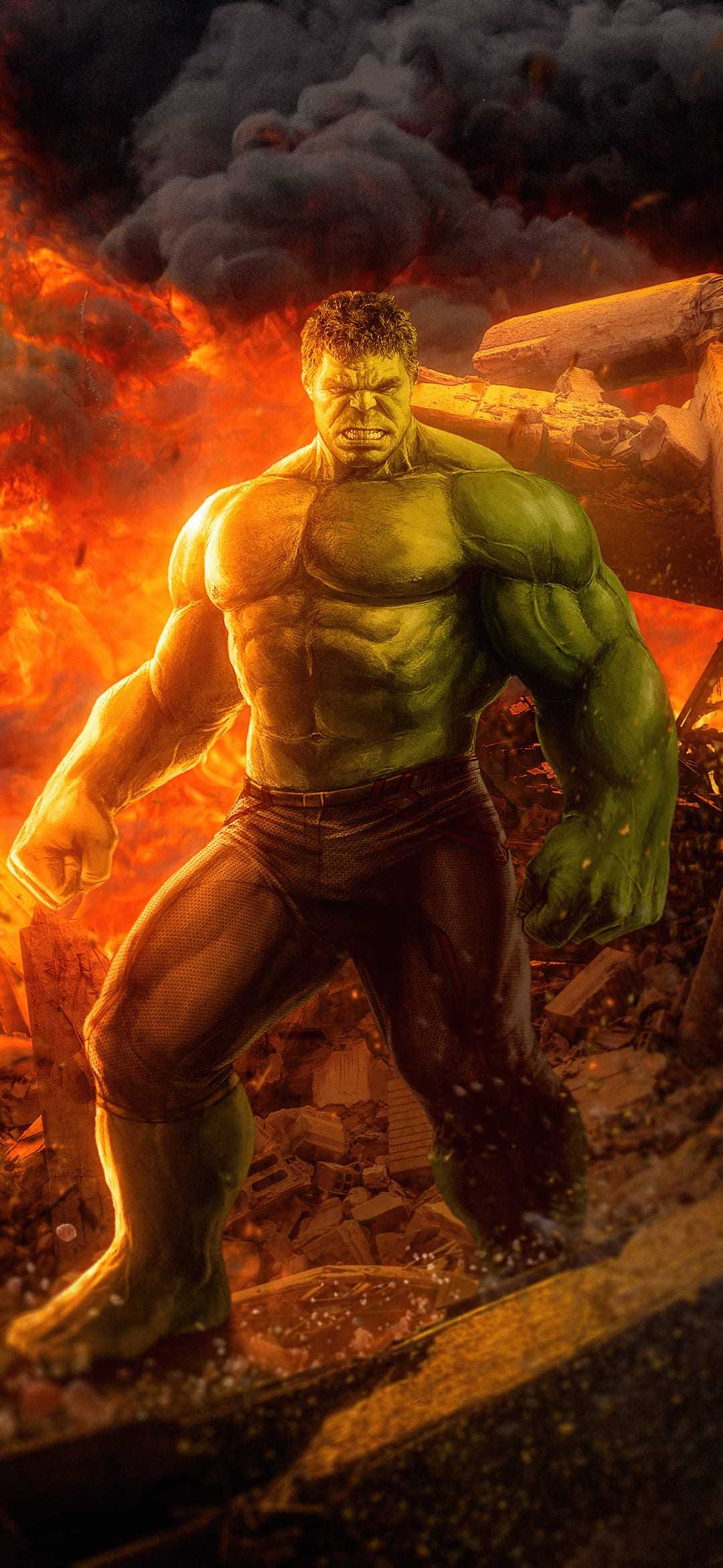 1080x2340 Hulk iphone Wallpaper, Phone