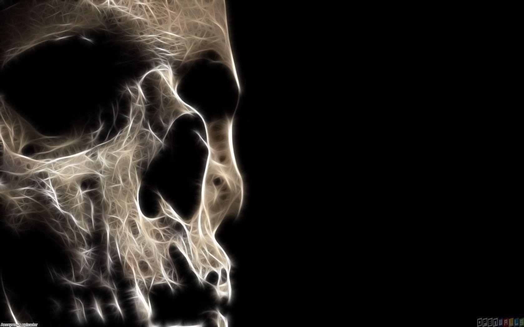 1680x1050 Wallpaper For > Scary Skull Wallpaper, Desktop