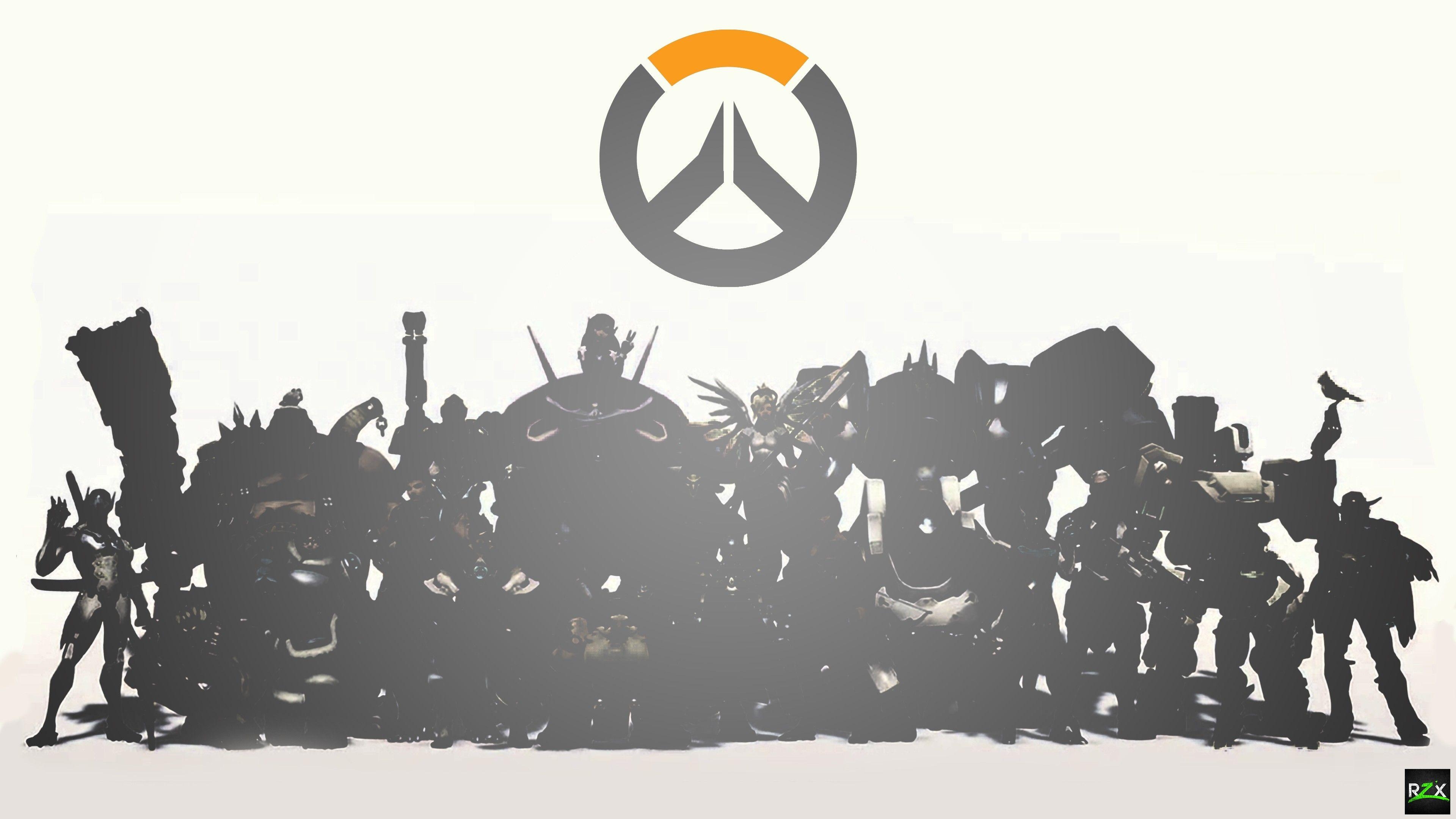 3840x2160 Hanzo, Roadhog, Overwatch, Tracer, Mercy, Widowmaker, Diva, DVa, Desktop