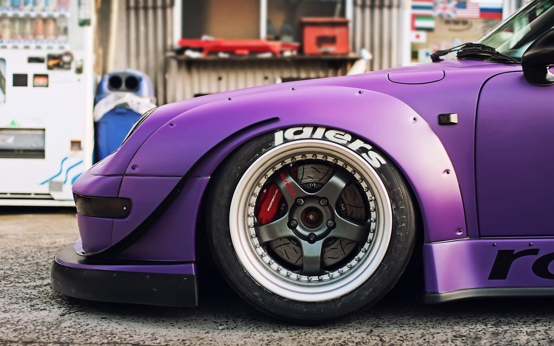 1920x1200 Porsche, Car, Rauh Welt, RWB, Purple, Rotana Wallpaper HD, Desktop