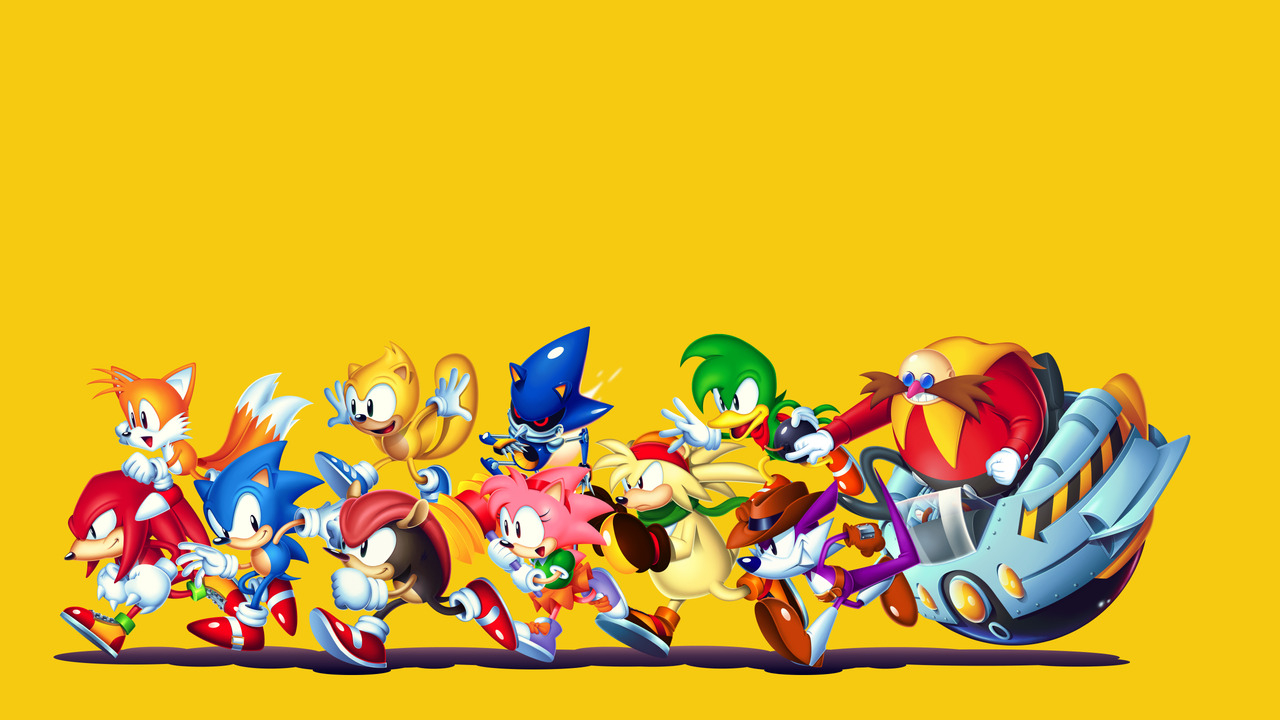 1280x720 Here's a nice wallpaper of every classic character, Desktop