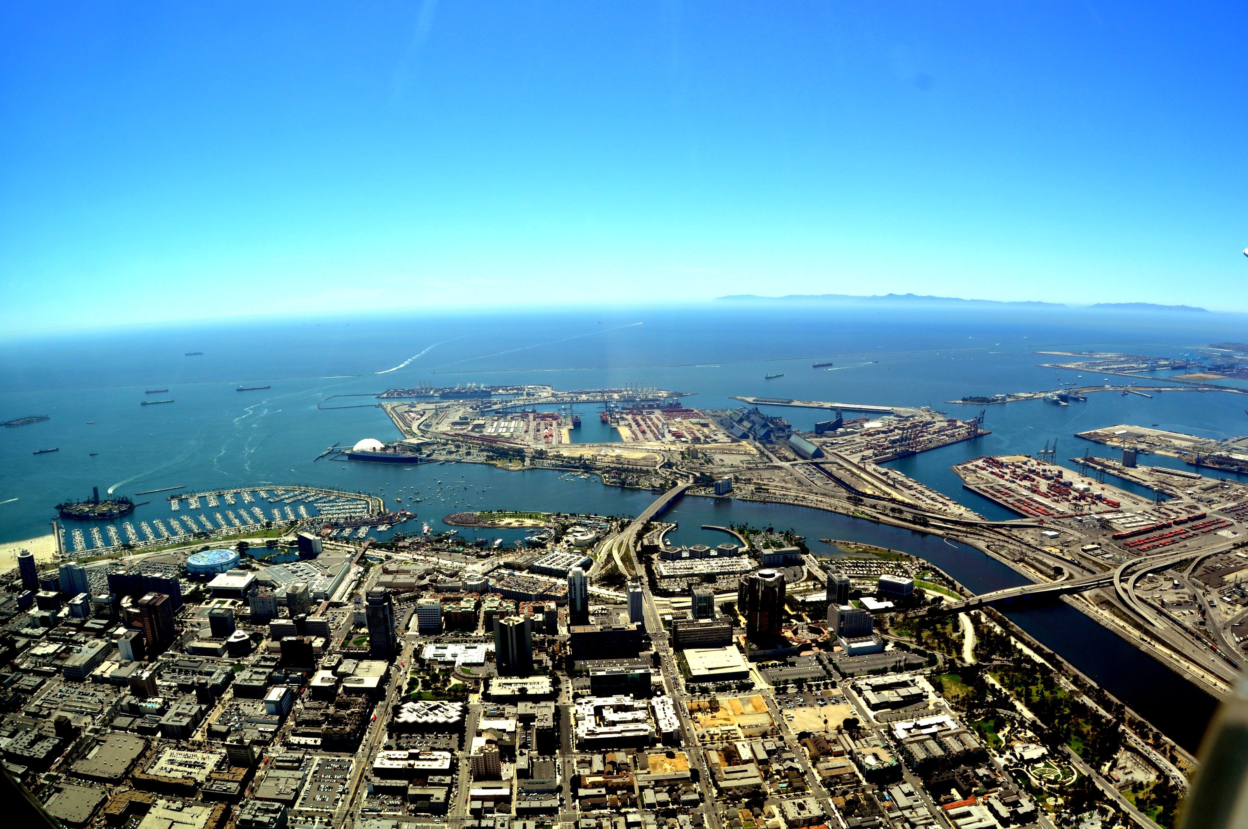 4290x2850 Image USA Long Beach Cities, Desktop