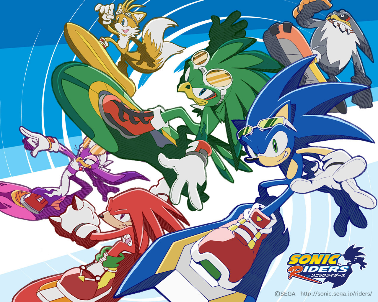 1280x1030 Sonic Characters Riders HD Wallpaper, Desktop