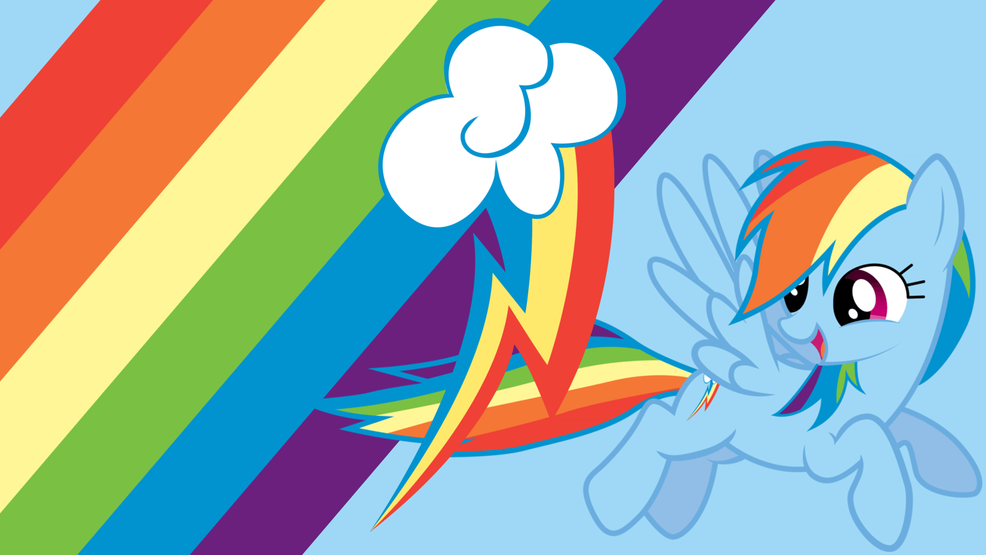 1920x1080 Rainbow Dash Wallpaper, Desktop