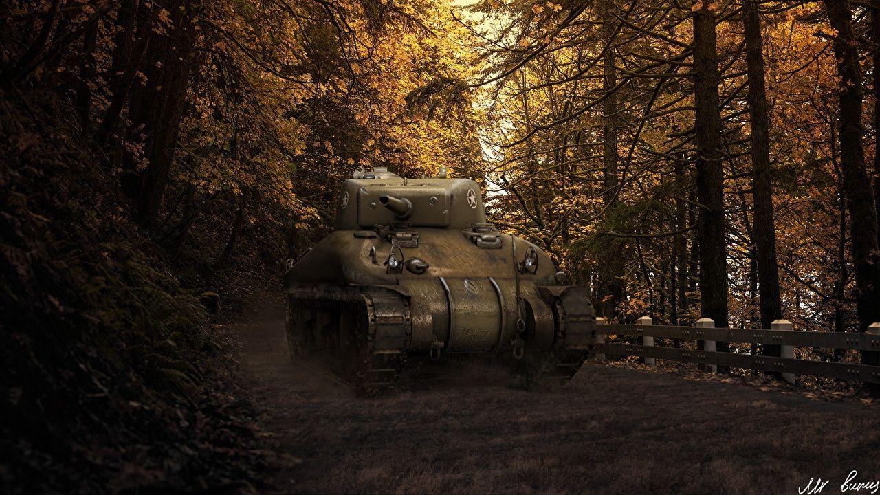 1280x720 Photos Games World of Tanks Tanks M4 Sherman, Desktop