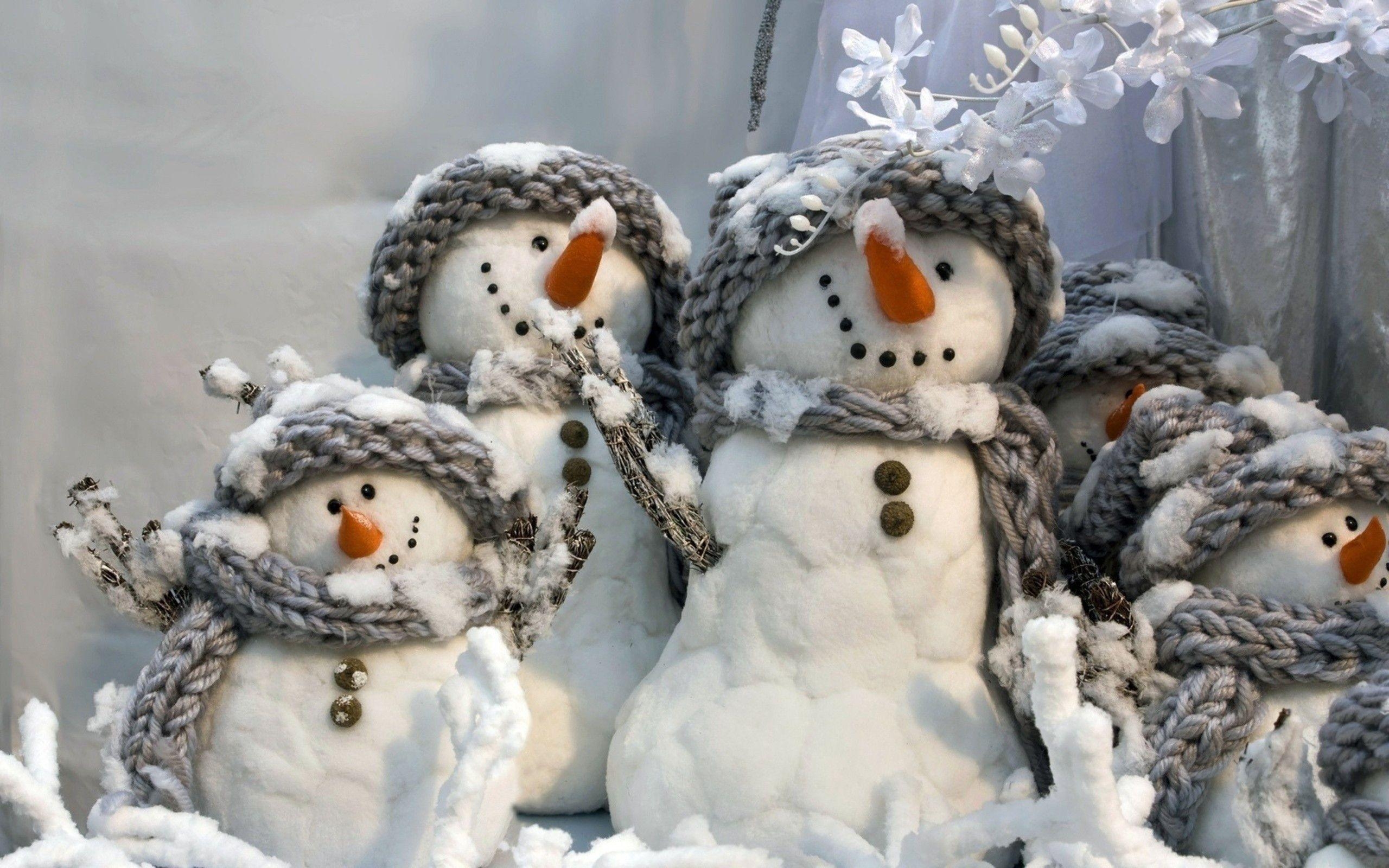 2560x1600 Winter Snowman Wallpaper. Free Wallpaper Image, Desktop