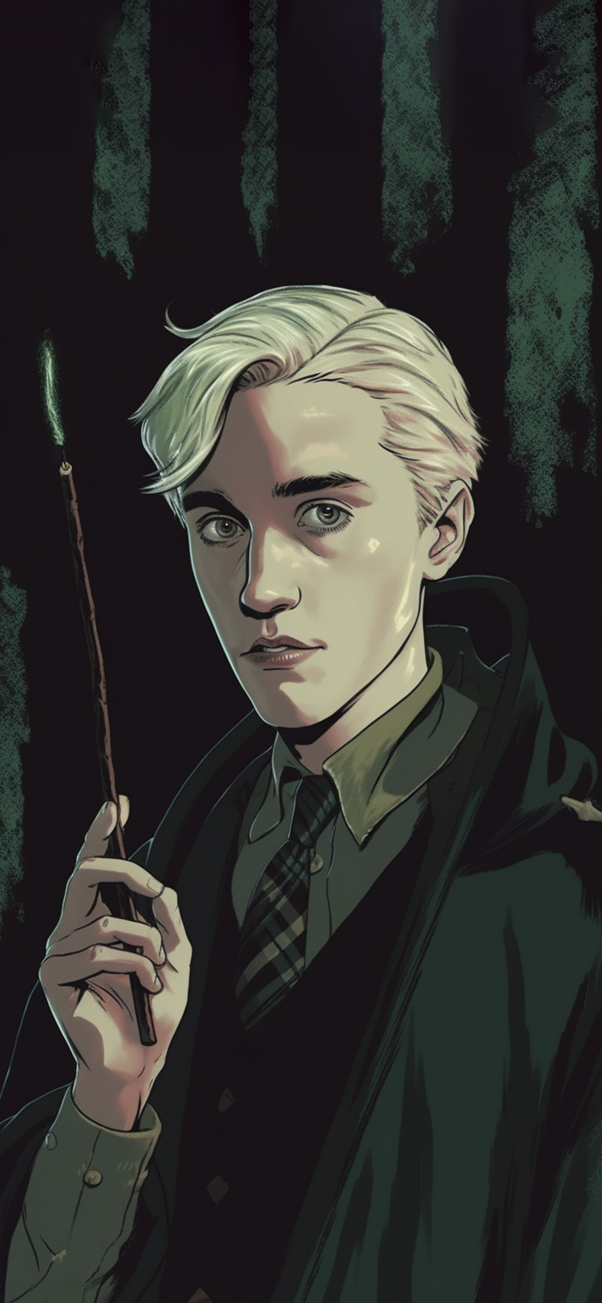 1190x2560 Harry Potter Draco Aesthetic Wallpaper, Phone