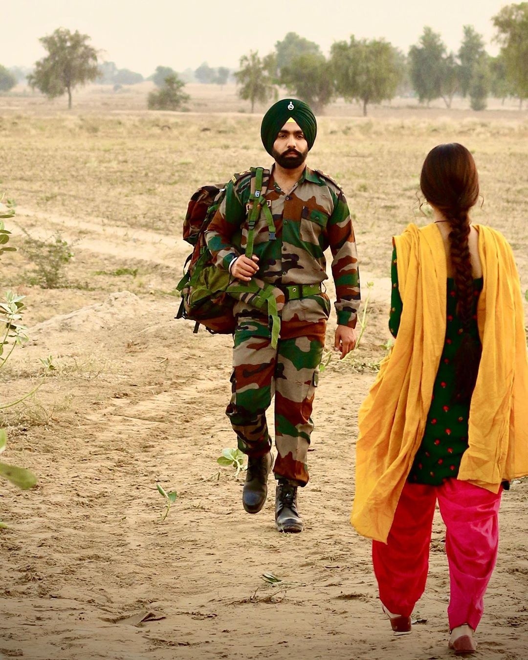 1080x1350 Ammy Virk ( ਐਮੀ ਵਿਰਕ ) on Instagram: “Sufna ❤️”. Army couple, Army couple picture, Army girlfriend picture, Phone