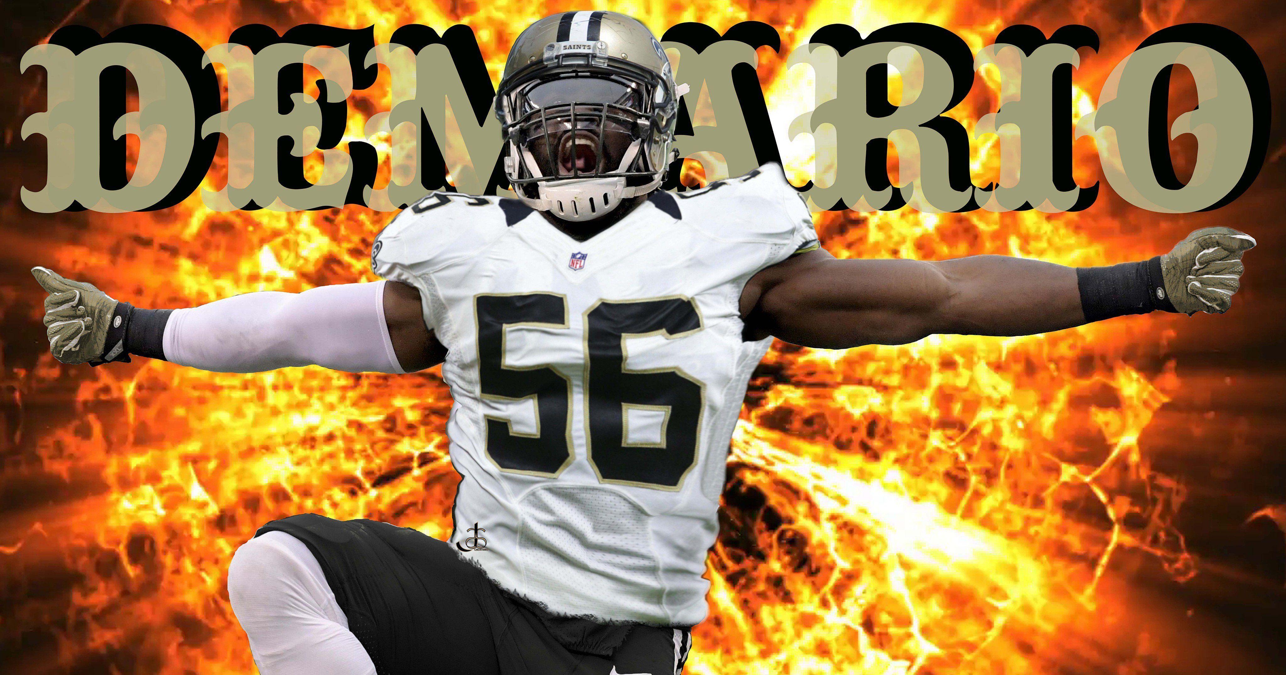 4100x2150 Demario Davis on. Who dat, New orleans saints, New orleans, Desktop