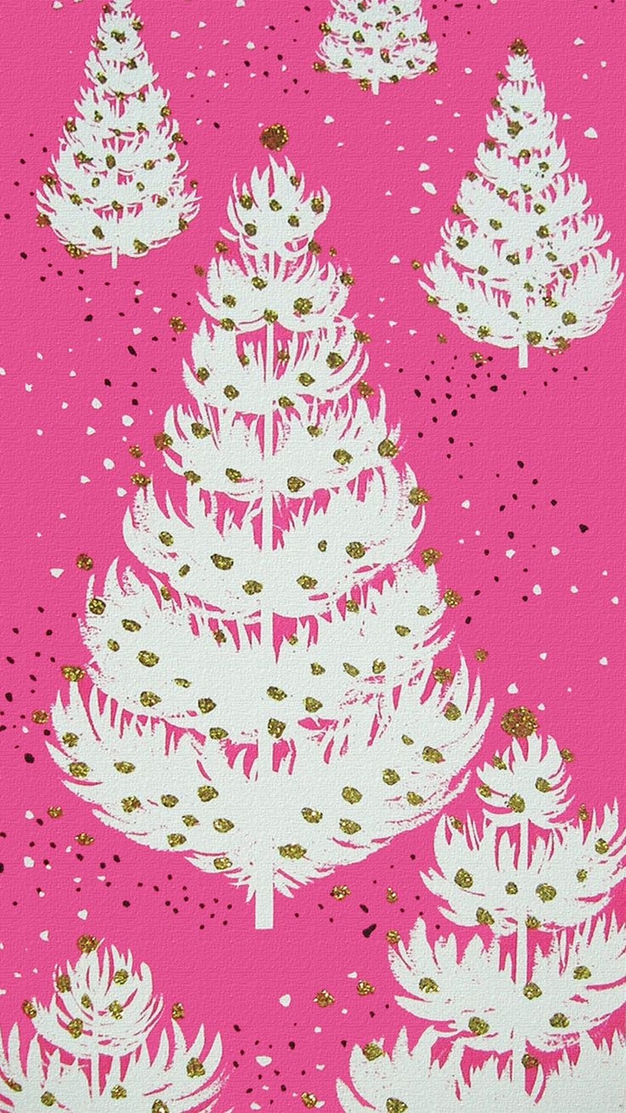 1250x2210 Pink Christmas Background iPhone, Phone