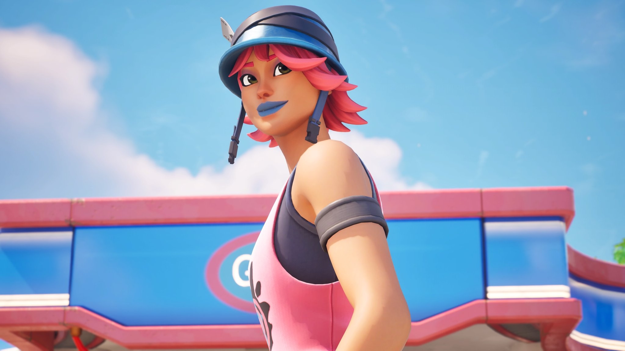 2050x1160 Razor Rae Fortnite wallpaper, Desktop