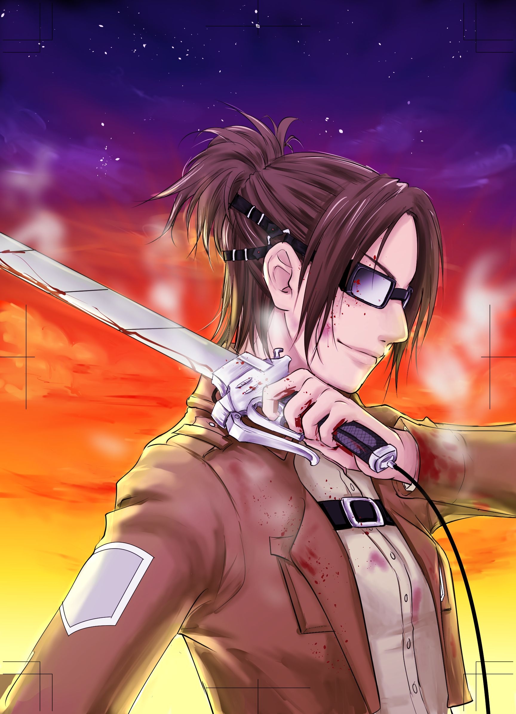 1730x2390 Hange Zoë (Hanji Zoé), Mobile Wallpaper. Anime Image Board, Phone